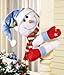 Collections Etc Lovable Snowman Hugger with Poseable Arms