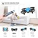 Potensic A20W Mini Drone for Kids with Camera, RC Portable Quadcopter 2.4G 6 Axis - Altitude Hold, Headless, Remote Control, Route Setting, Real Time FPV, Speed Mode and More - Azure