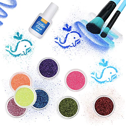 Glitter Tattoo Set GLAMADOR Temporary Tattoo Kit30 Large Glitter