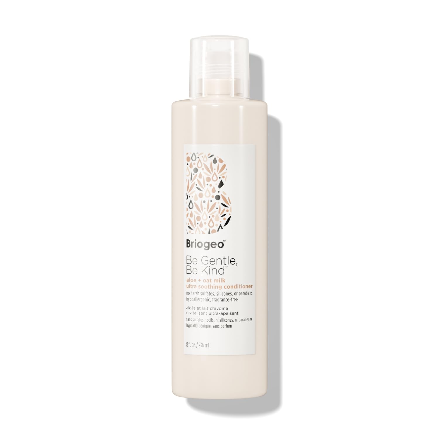 Briogeo Be Gentle, Be Kind Aloe + Oat Milk Ultra Soothing Conditioner | Fragrance Free, Hypoallergenic and Dermatologist-Approved | Vegan, Phalate & Paraben-Free | 236ml