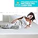 Queen Mattress Pad Cover -Queen Size Bed Pad (60x80 inch Deep Pocket Stretches up to 16 inches)- Quilted Fitted Sheet for Mattress, White