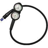 SEAC Console 2 Spg &amp; Depth Gauge, Black/Red, One Size (0600011005000A)
