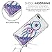DAMONDY for iPhone 8 Plus,iPhone 7 Plus Case,3D Cute Pattern Bling Liquid Glitter Hybrid Shockproof Bumper Floating Quicksand Diamond Flowing Clear Soft TPU Case for iPhone 7/8 Plus-Dream