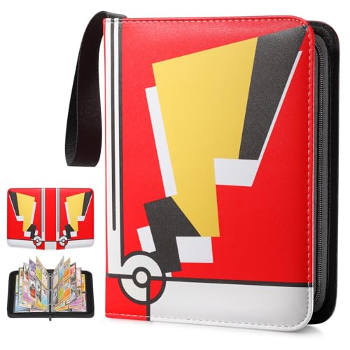 GOPOKIU Card Binder 4-Pocket - 400 Pockets Trading
