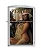Zippo Playboy Cover June 1973 Pocket Lighter, Satin Chromethumb 1