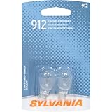SYLVANIA 912 Basic Miniature Bulb, (Contains 2 Bulbs)