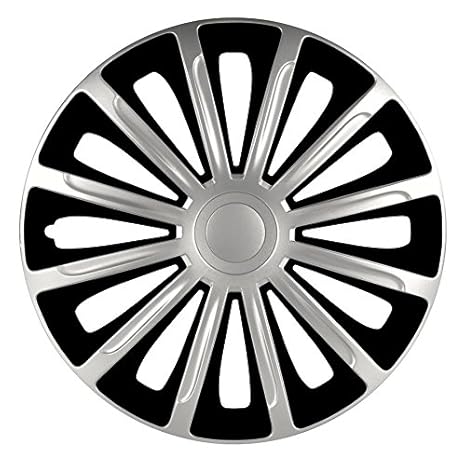 COPRICERCHI COPRI RUOTA 14 NERO UNIVERSALI CITROEN PEUGEOT FORD RENAULT OPEL KIA