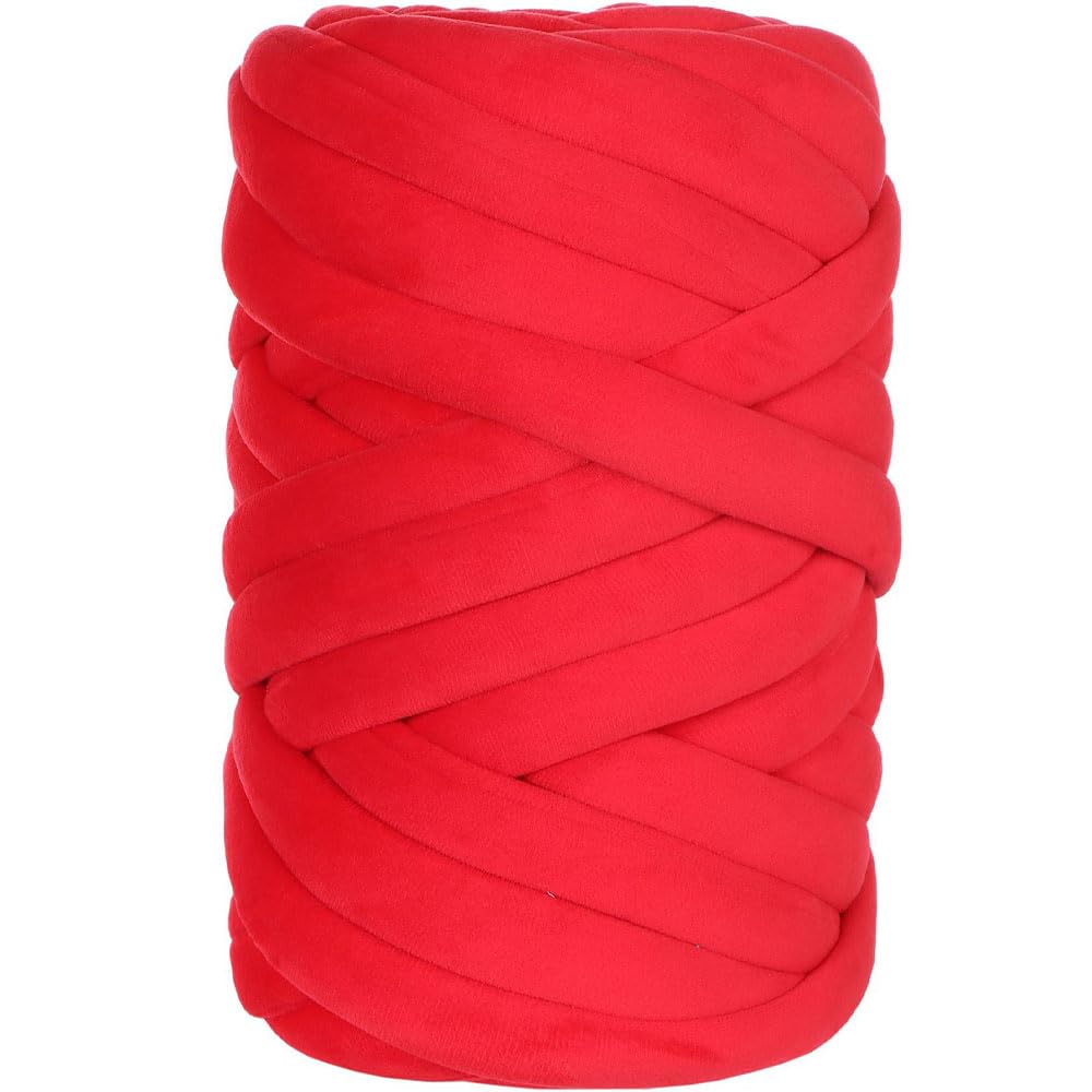1 Pcs Super Chunky Arm Knitting Yarn Braided Knot Throw Blanket Cotton Yarn for DIY Knitting Blanket Pets House Bed 500g