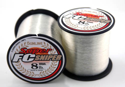 Sunline 63039820 Super FC Sniper Fluorocarbon Fishing Line, 660-Yard, 8-Pound, Natural/Clear