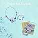SmitCo LLC Kids Jewelry - For Little Girls and Toddlers - Blue Stretch Necklace and Bracelet Set - Great Costume Jewelry and Accessories Sets For Children To Play Pretend and Dress Up by