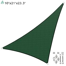 SunnyRoyal 10'x21'x23' Heavy Duty Sun Shade Sail