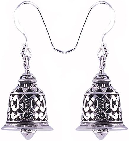 LOVELY BELL THAILAND DESIGN EARRINGS 925STERLING SILVER