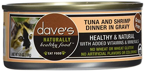 Dave's Pet FoodTuna And Shrimp Food (24 Cans Per Case), 5.5 Oz.