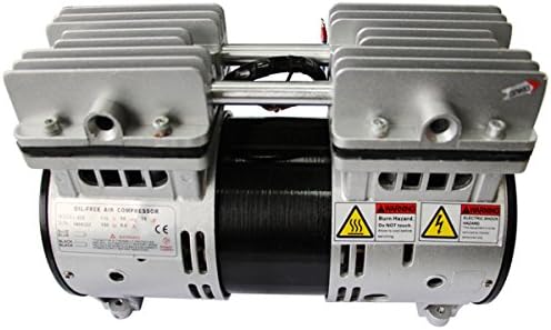 Oilless Air Tools,Angelwill Oil Free Noiseless Air Compressor,550W Air Compressor Motors for Turbine Unit