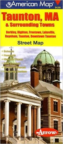 Taunton & Surrounding Towns, MA Pocket Map (American Map) Taunton & Surrounding Towns, MA Pocket Map (American Map)