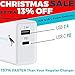 IBIS Wireless - 18W USB-C Power Adapter PD & 2.4 - Dual Port 30W, Fast Power Adapter, USB C Wall Charger Fast Charger Compatible With iPhone XS Max, XS, XR, iPad Pro, MacBook Pro, Galaxy, Google, One+