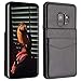 LakiBeibi Wallet Phone Case for Galaxy S9 Dual Layer Lightweight Premium Leather with Card Slots Magnetic Lock Folio Flip Protective Cover for Samsung Galaxy S9 5.8 Inch (2018) - Black