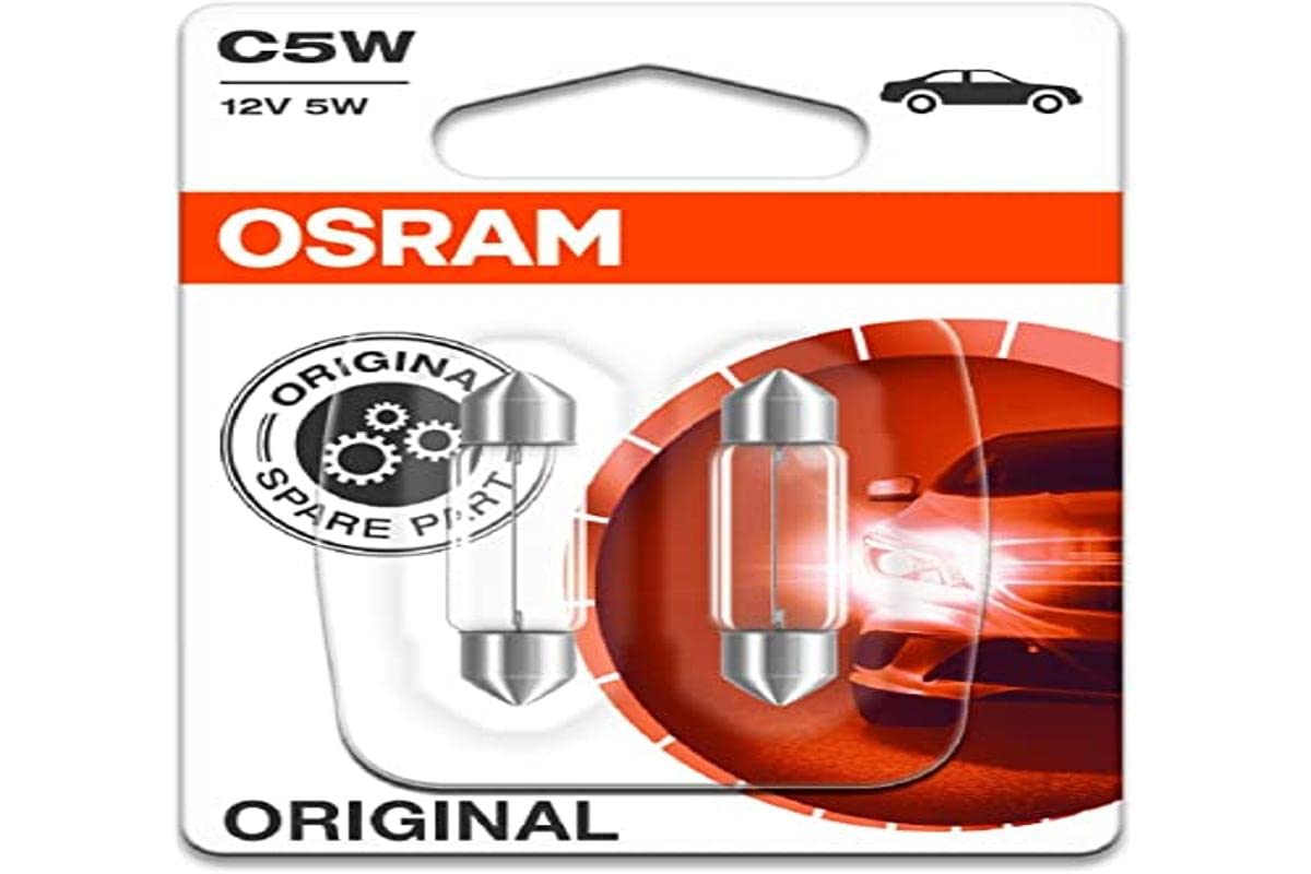 Osram 2 x 6418-02B ORIGINAL LINE C5W (239) 5W 12V CLEAR