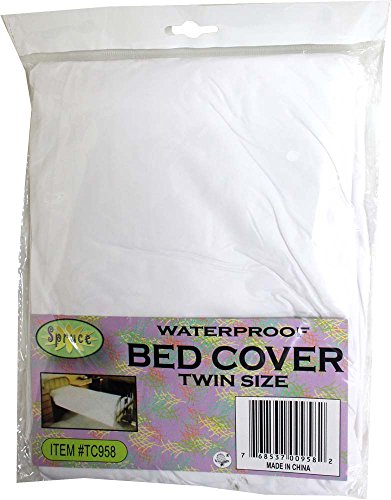 Plastic Bed Cover - Twin Size (75 X 36 X 8) : ( Pack of 1 Pc ) - Buy