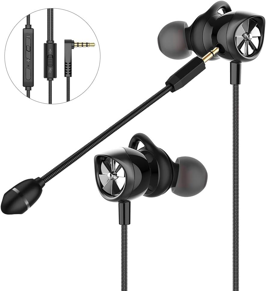 Langsdom Gaming Headset with Removable Microphone 3.5 mm Noise