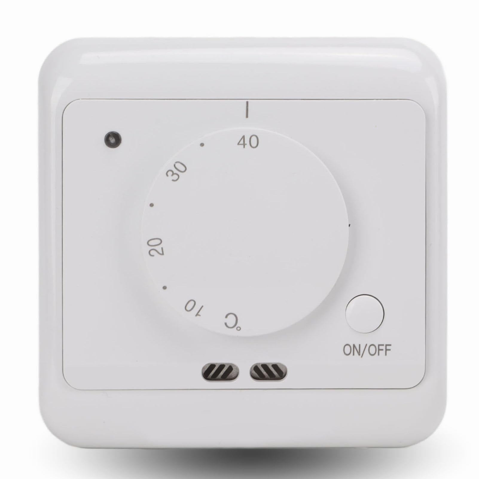 Natudeco ME720 3A 16A Mechanical Thermostat AC230V Underfloor Heating Temperature Control Systems Home Fireplaces and Heating Supplies for Commercial Industrial