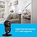 YI Home Camera, Wireless IP Video Suveillance System with Night Vision for Indoor Security, Nursery, Pet Monitor, Remote Control with iOS, Android App - Cloud Service Available (Black)