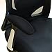 BlueCosto Neoprene Armrest Cover Office Chair Arm Covers Rest Pads Black - Large,Set of 2