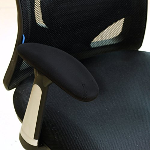 BlueCosto Neoprene Armrest Cover Office Chair Arm Covers Rest Pads