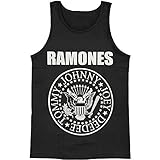 Ramones Men's Classic Seal Mens Tank Black