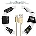 iPhone Charger Youer - 4Pcs 3F 6FT 6FT 10FT iPhone Lightning Cable Nylon Braided 8pin to USB Charging Cord for Apple iPhone 7/7 plus/6/6s/se/5s/5c/5,iPad Air,Mini/iPod (Gold & Silver)