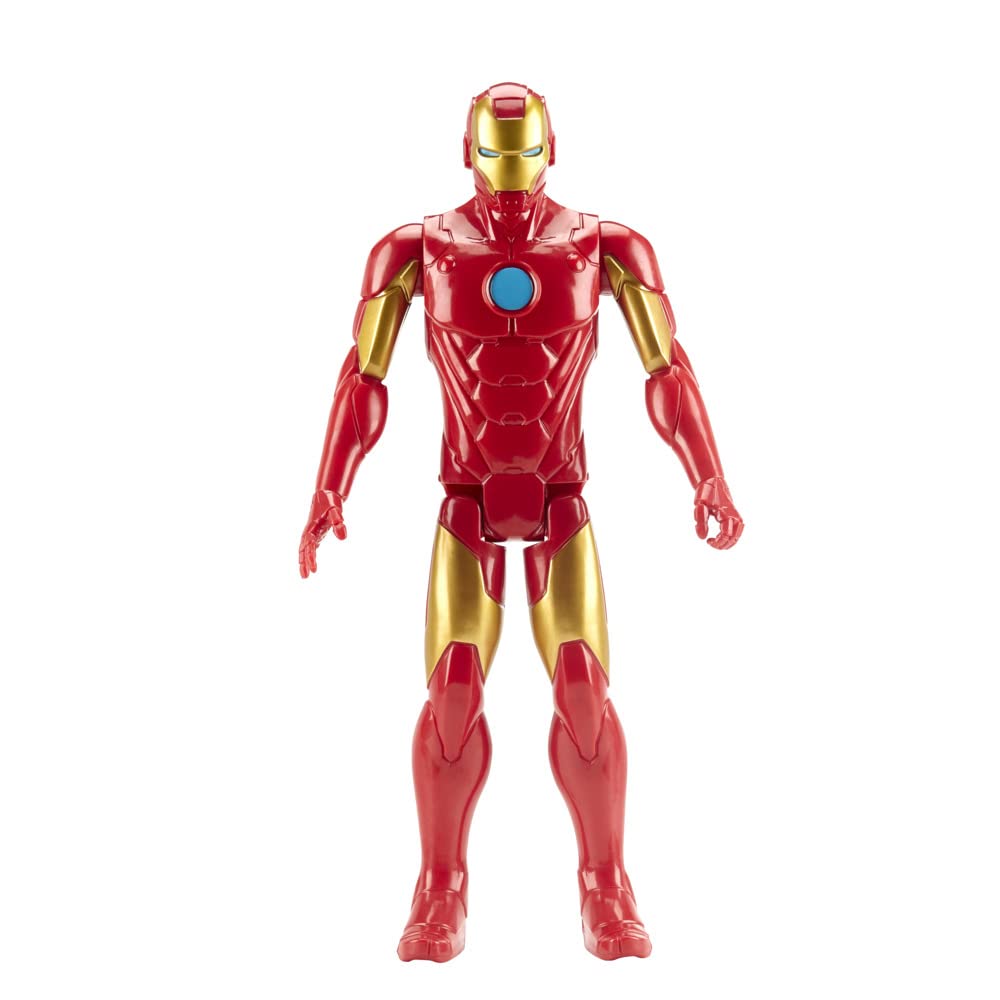 Marvel Avengers Titan Hero Series Iron Man Action Figure, 30-Cm Toy, Inspired by Marvel Universe, For Children From 4 Years Old