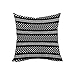 Set of 4 Pillow Covers Stripe Pattern Throw Pillow Case Daily Decorations Sofa Throw Pillow Case Cushion Covers Zippered Pillowcase 18