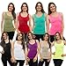 Ruthy's Apparel 3-Pack Womens Tank Top 100% Cotton Ribbed A-Shirt Basic Workout S M L XL