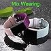 Ouwegaga Compatible for Fitbit Charge 3 Bands for Women Fitness Wristbands Small 12 Packs