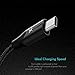 Xcentz USB Type C Cable 6Ft, USB C to USB A Fast Charging Cable, Premium Nylon Braided Charger Cord for Galaxy Note 8/S8/S9, MacBook, Sony Xz, LG V20/G5/G6 and More (6Ft; Black)