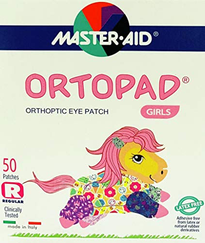 Ortopad® Large Format Eye Patches for Girls, Regular Size, 50/Box (Regular Size)