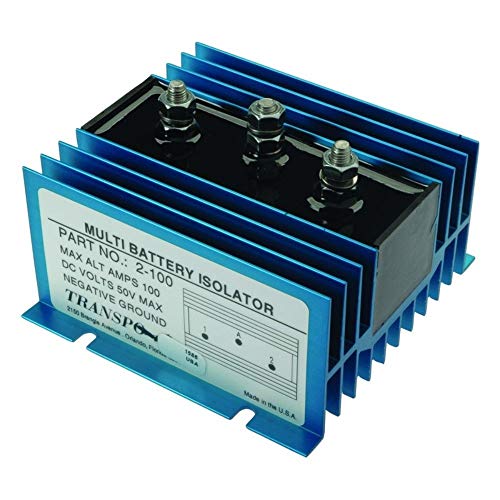 Dual Multi 2 Battery 1 Alternator 100 Amp Max Isolator Ems Marine Rv