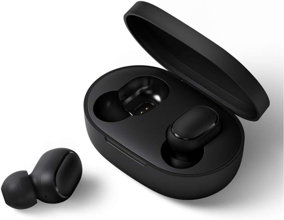 SellnShip Airdots TWS Bluetooth 5.0 Wireless A6S Auto Pairing Earbuds Bilateral Call Binaural HD Stereo Headphones for All Smartphones (Black)