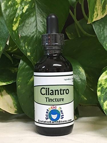Organic Cilantro Tincture ~ 2 Ounce Bottle ~