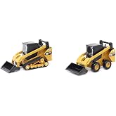 Diecast Masters 1:64 Cat 272D2 Skid Steer Loader 297D2 Compact Track Loader