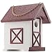 Amish Designed, Handmade, Poly Wood Birdhouse, 9 ½” Length x 7” Wide x 8 ½” High, for Hanging/Mounting Outdoors