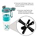 Fit & Fresh JAXX FitPak Deluxe Meal Prep Bag with Portion Control Container Set, Handy Snack Container, 24-oz. Active Water Bottle/Shaker and Ice Pack, Teal