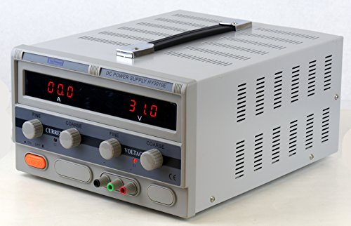 Tekpower HY3010E VARIABLE REGULATED DC POWER SUPPLY 0-30 VOLTS @ 0-10 ...