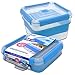 Cool Gear 14 Cup Expandable Food Storage Blue (Plastic, 14 cups)