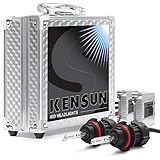 HID Xenon Headlight Conversion Kit by Kensun, 9007 Dual-Beam Bi-Xenon, 6000K