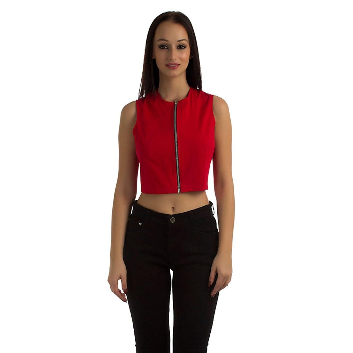 peptrends solid crop top