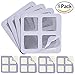 ASPEN BURG Window and Door Screen Repair Patch, Adhesive Repair Kit for Covering up Holes (Grey and white) 8 PACK