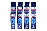 (4) OZIUM AIR SANITIZERS 3.5 OZ (ORIGINAL SCENT) CLEANS AIR KILLS BACTERIA (OZM-1)