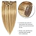 U Shape Metallic Snap Clips ins 20 Pcs for Hair Extension Hairpiece DIY Snap-Comb Wig Clips with Rubber (Medium Brown,Small Size)