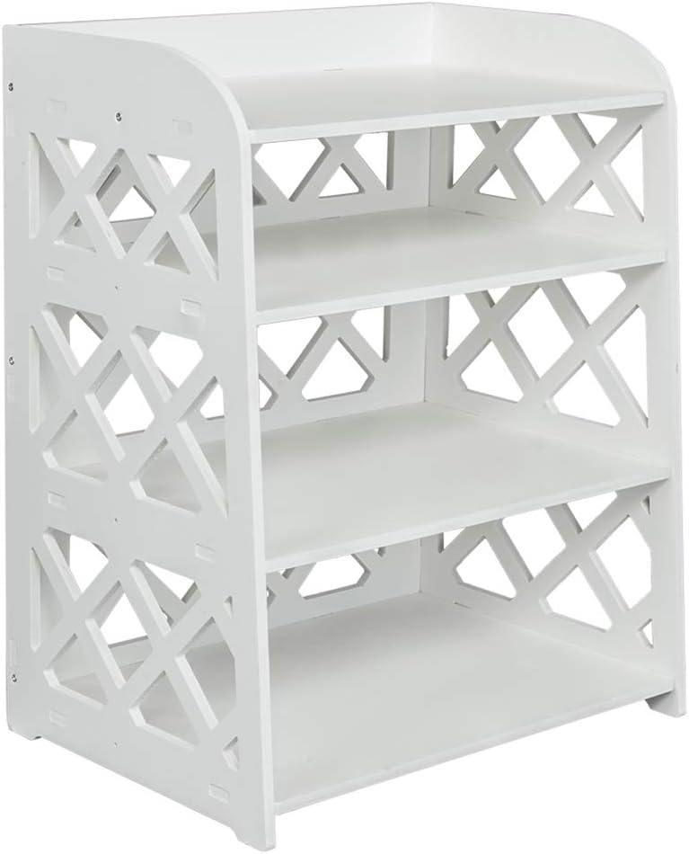 Amazon Com Haority Household Bedside Table Wood Plastic Board Bedroom Storage Bedside Table Wood Coffee Tea Cabinet Multifunction Corner Shelf